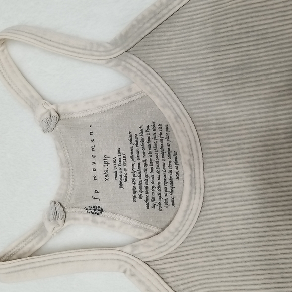 FP Movement by Free People Happiness Runs Cropped Ribbed Tank Top - Picture 6 of 16